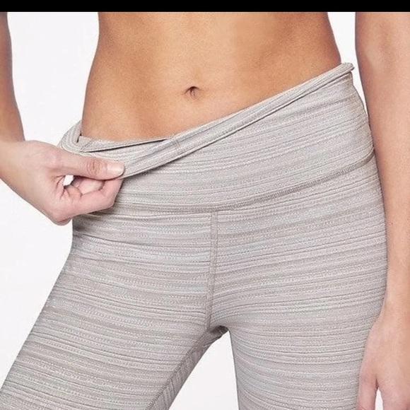 Athleta High Rise Jacquard Chaturanga 7/8 Tight - Picture 2 of 8